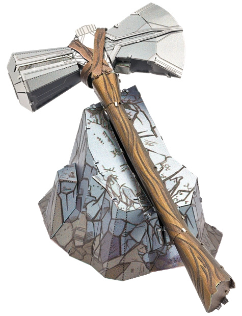 METAL EARTH 3D puzzle Avengers: Thórova sekera