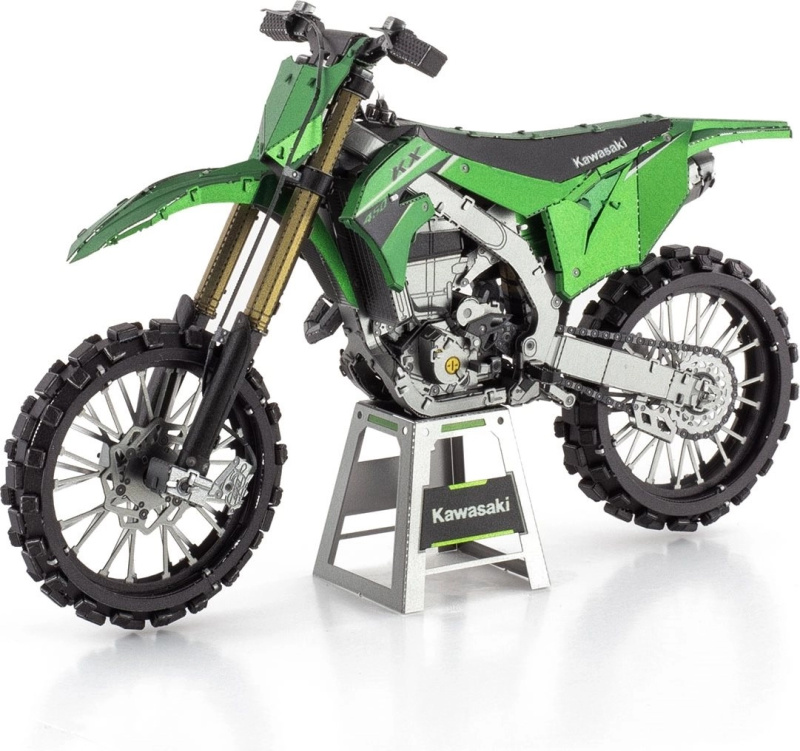 Metal Earth Ocelová stavebnice Kawasaki KX450