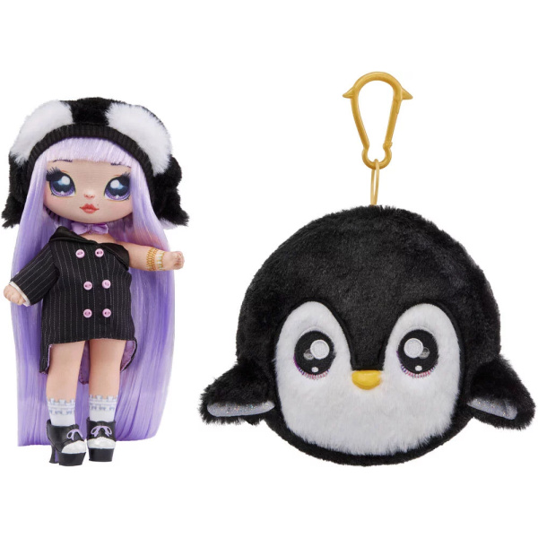 Na! Na! Na! Surprise Zimní panenka Lavender Penguin