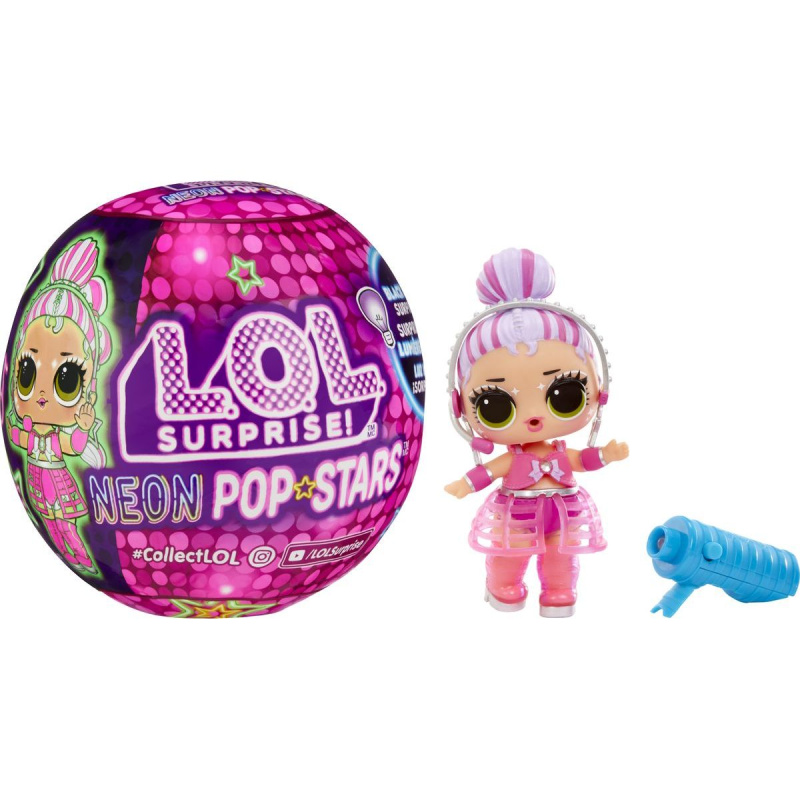 L.O.L. Surprise! Neon Pop Star panenka TV