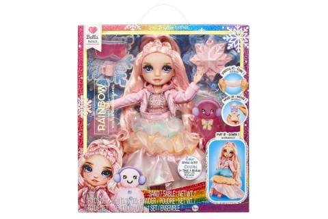 Rainbow High Zimní fashion panenka - Bella (Pink) TV