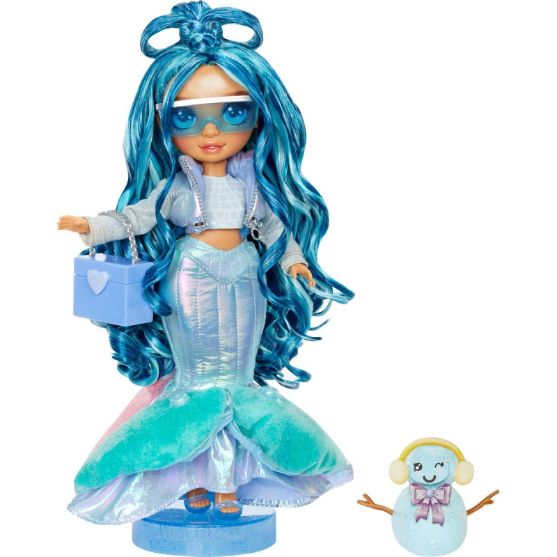Rainbow High Zimní fashion panenka - Skyler (Blue)