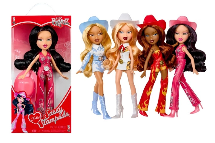 Panenka MGA Bratz Sassy Stampede, assort - 1 kus