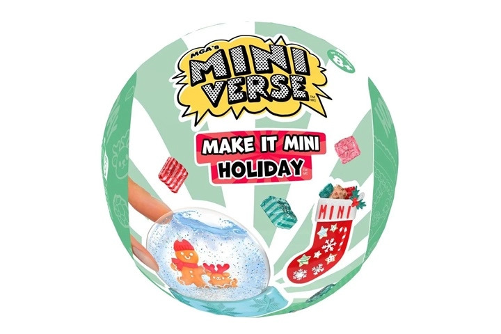 MGA Miniverse Make It Mini Holiday sběratelská kreativní sada s překvapením - 1 kus