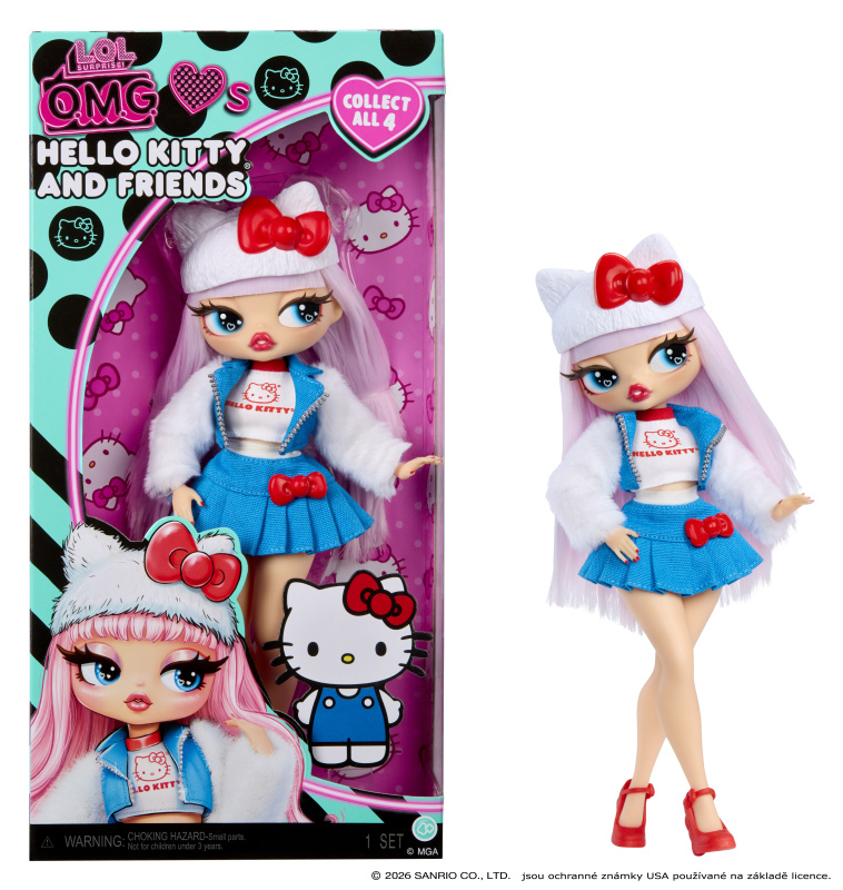 L.O.L. Surprise! OMG Velká ségra jako Hello Kitty - Hello Kitty