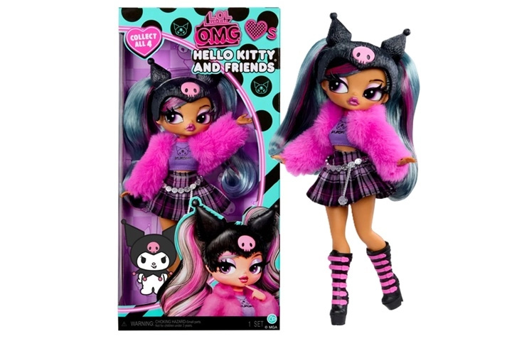 L.O.L. Surprise! OMG Velká ségra jako Hello Kitty - Kuromi