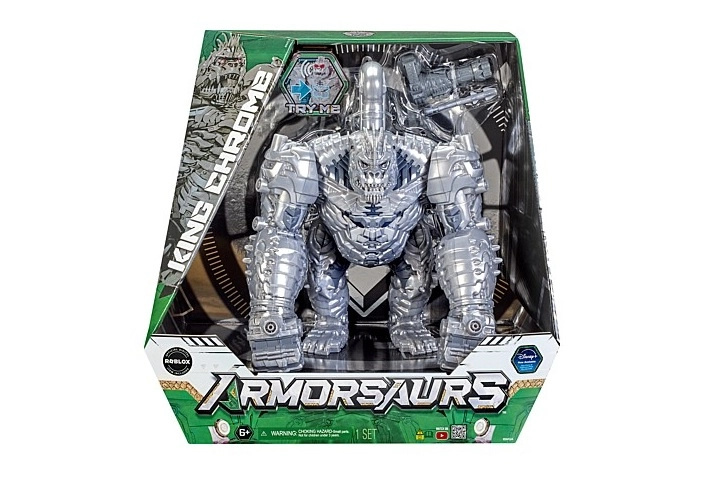 MGA Armorsaurs Feature Villain King Chrome