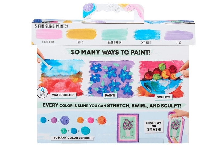 Slime Life kreativní sada s pastelovými slizovými barvami