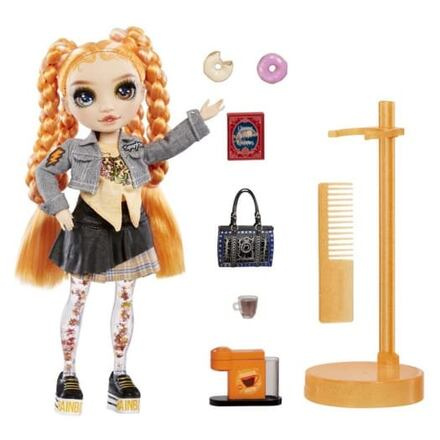 Rainbow High Sparkle & Shine Fashion panenka - Clementine (Orang
