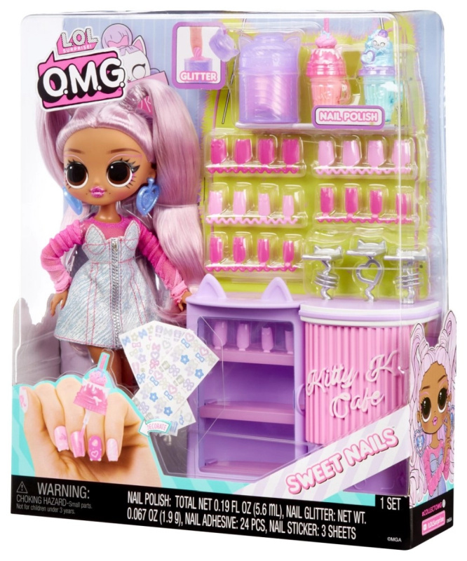 L.O.L. Surprise! OMG Sweet Nails kreativní sada s panenkou