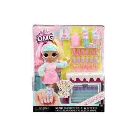 L.O.L. Surprise! OMG Nehtové studio s panenkou - Candylicious Sprinkles Shop