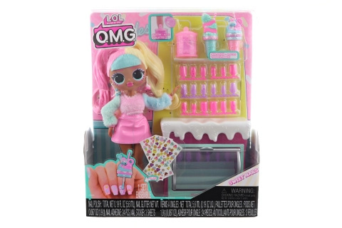 L.O.L. Surprise! OMG Nehtové studio s panenkou - Candylicious Sprinkles Shop
