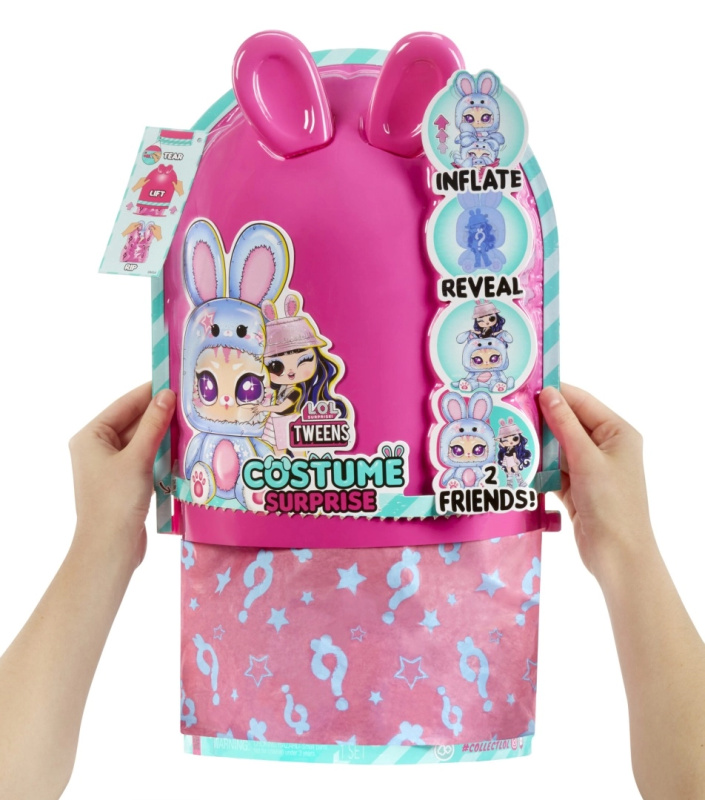 L.O.L. Surprise Tweens Costume Surprise panenka s nafukovacím zvířecím kostýmem