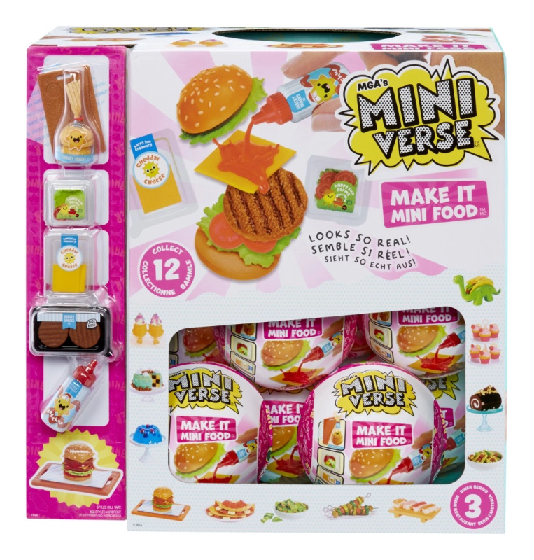 MGA Entertainment Miniverse Mini Food Snack Bar Series 3A