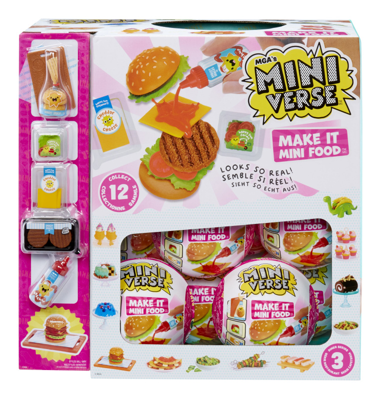 MGA Entertainment Miniverse Mini Food Snack Bar Series 3A