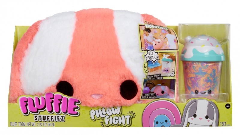 Polštářová bitva Fluffie Stuffiez, králík