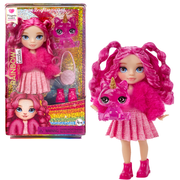 Rainbow High Malá sestřička - Magenta (Pink) TV