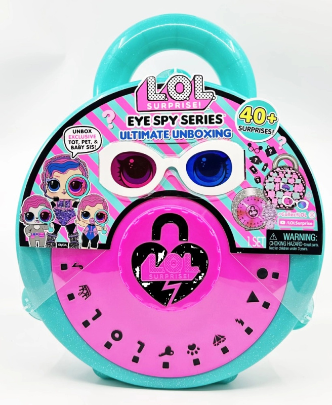 L.O.L. Surprise! Eye Spy Ultimate Unboxing – tajemný zámek s více než 40 překvapeními