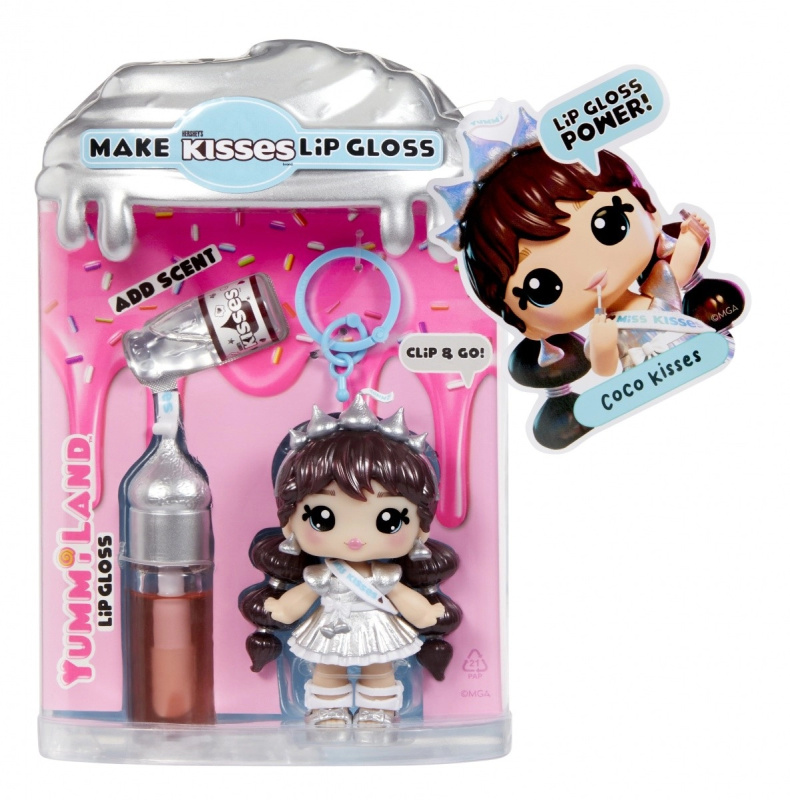 Lalka Yummiland lip gloss coco kisses