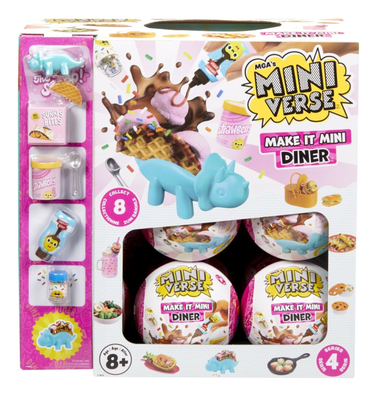MGA Miniverse Mini Verse Make It Mini Diner překvapení – série 4A