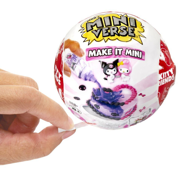 miniverse make it mini hello kitty a přátelé – série 2 kreativní mini set