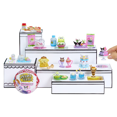 miniverse make it mini hello kitty a přátelé – série 2 kreativní mini set