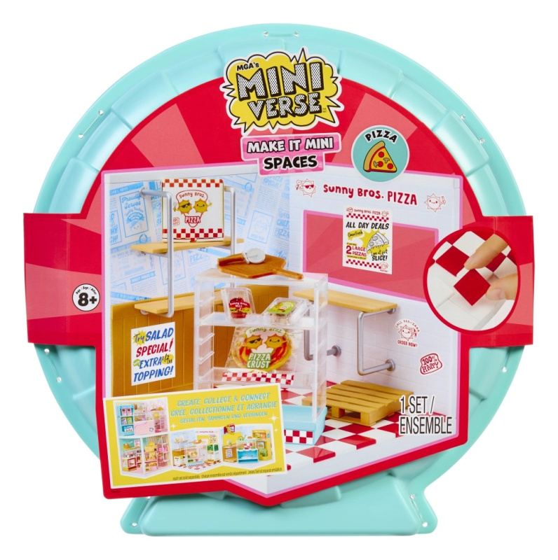 MGA’s Miniverse make it mini místnosti – pizzerie a zmrzlinárna