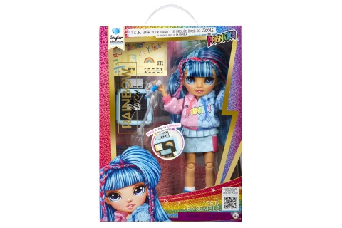 Rainbow High Junior Fashion panenka Skyler – rocková kapela