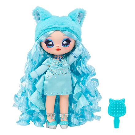 MGA Na! Na! Na! Surprise Narozeninová panenka – Marina Tealstone (Aquamarine)