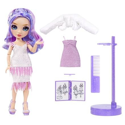 Rainbow High Fantastic Fashion Doll - Fialová - Violet Willow