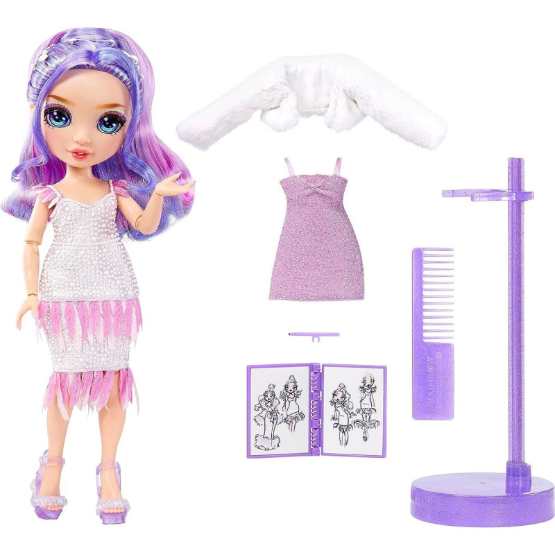 Rainbow High Fantastic Fashion Doll - Fialová - Violet Willow