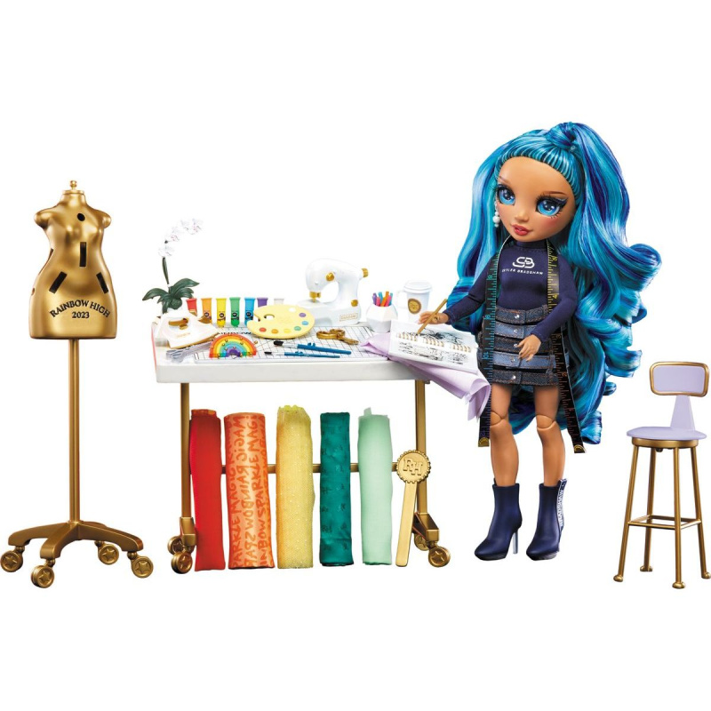 Sada Rainbow High doll Studio se Skyler