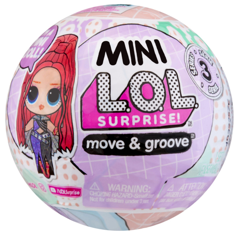 Mini panenka L.O.L. Surprise! Move & Groove S3 OMG