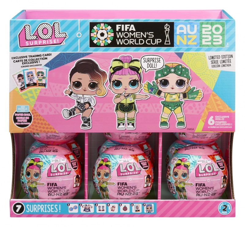 Panenka LOL Surprise X FIFA Women's World Cup Austrálie & Nový Zéland 2023