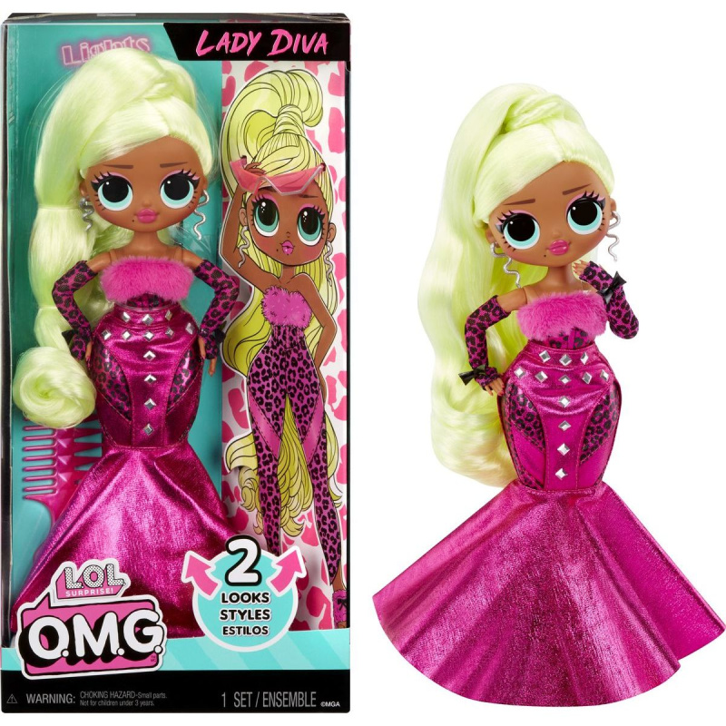L.O.L. Surprise! OMG Velká ségra, 2 outfity – Lady Diva