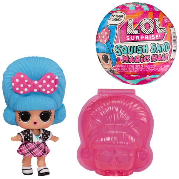 LOL Surprise Squish Sand Magic Hair