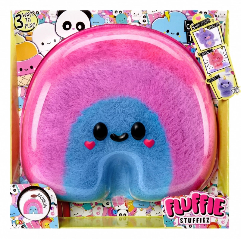 Fluffie Stuffiez Velký chlupáček Rainbow 594406