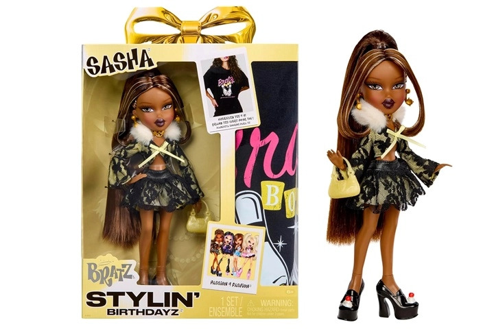 Bratz Stylin’ Birthdayz panenka Sasha