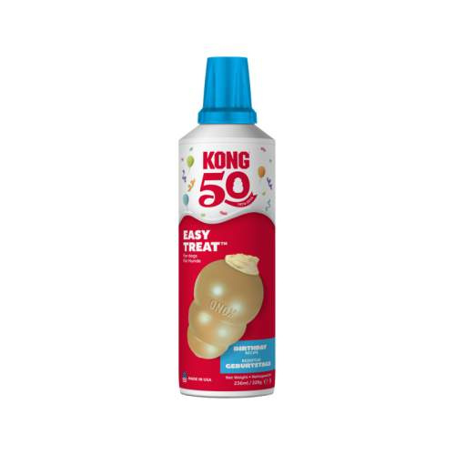 KONG 50th Anniversary KONG Easy Treat® Birthday Cake 8 oz