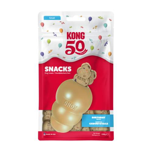 KONG 50th Anniversary KONG SnacksTM Birthday Cake Recipe Sm