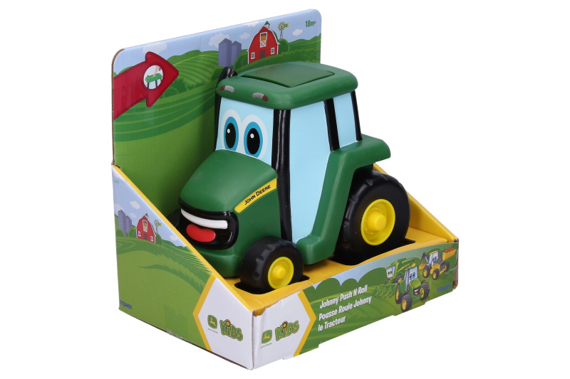 Tomy John Deere Traktor stiskněte a jeďte