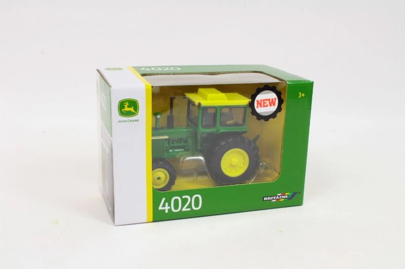 TOMY John Deere traktor 4020 s kabinou (1:32)