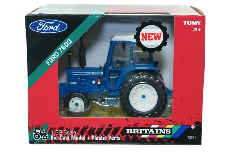 Britains model traktoru Ford 7600 s dvojmontáží 1:32