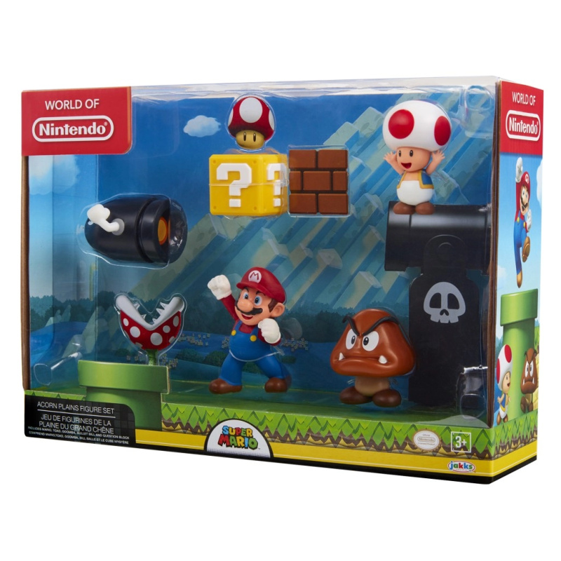 Jakks Pacific Super Mario balení 5 figurek