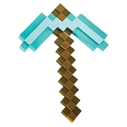 Minecraft diamantový krumpáč 40 cm