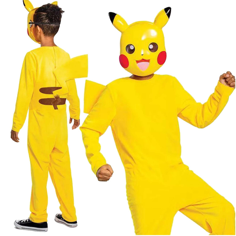 Dětský kostým POKEMON Pikachu 127–136 cm (7–8 let)