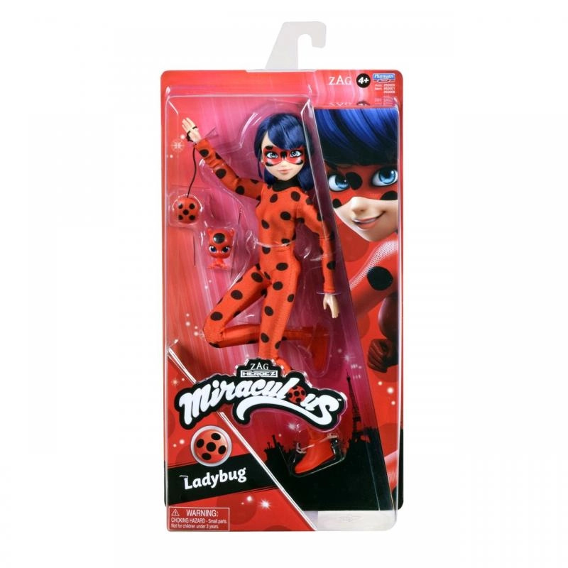 Playmates Miraculous Beruška a černý kocour Panenka Dragon Bug