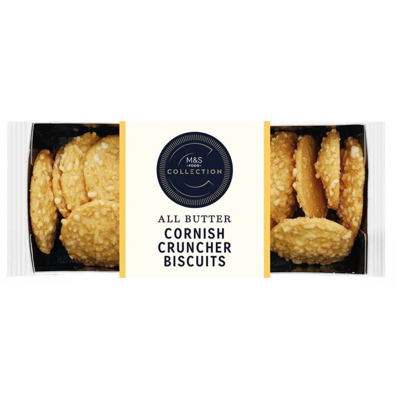 Marks & Spencer Máslové sušenky s extra vyzrálým čedarem Cornish Cruncher