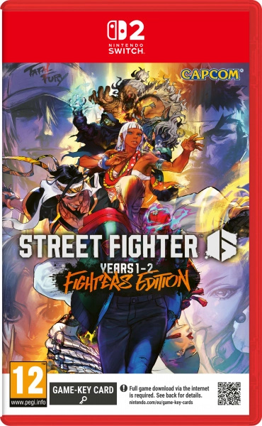 Street Fighter 6 Fighters Edition Year 1–2 pro Nintendo Switch 2 (Game‑Key Card)