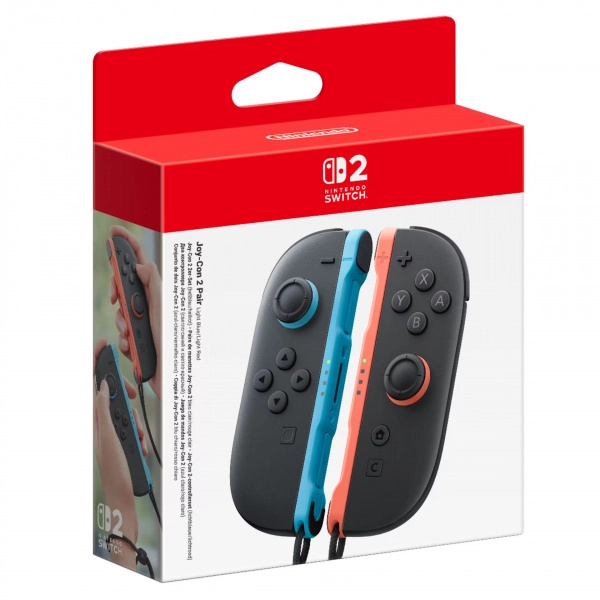Joy‑Con 2 – světle modrá a světle červená (pár) pro Nintendo Switch 2